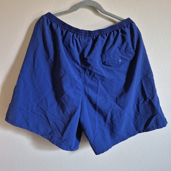 Patagonia Men's Vibrant Blue Swim Trunks - Picture 4 of 5